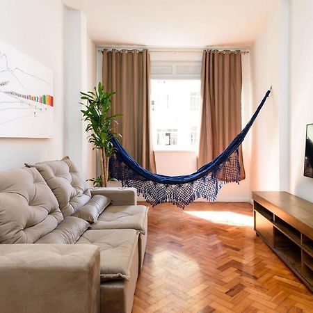 2 Quartos Em Copacabana C/ Vista-Mar | Pj 135/808 리오데자네이루 외부 사진