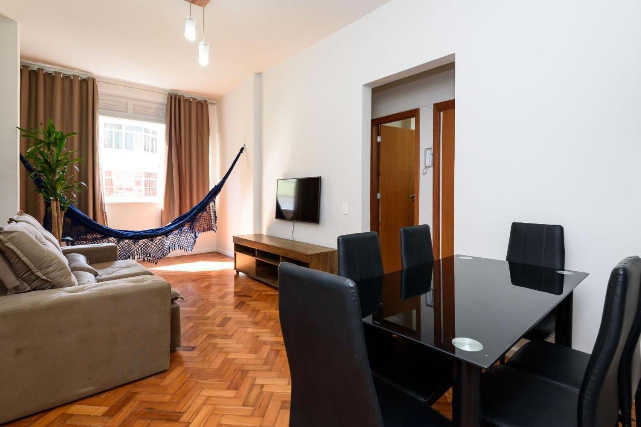 2 Quartos Em Copacabana C/ Vista-Mar | Pj 135/808 리오데자네이루 외부 사진