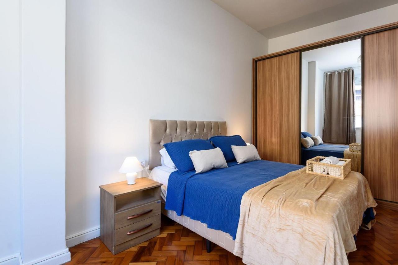 2 Quartos Em Copacabana C/ Vista-Mar | Pj 135/808 리오데자네이루 외부 사진