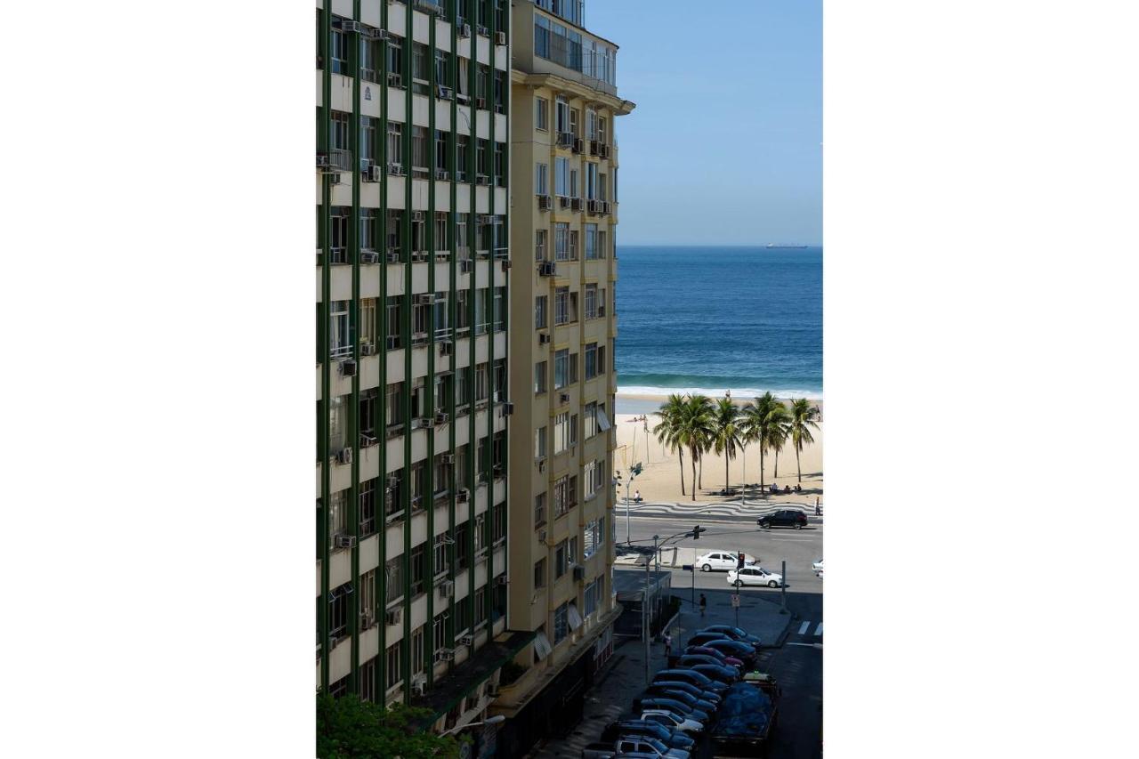 2 Quartos Em Copacabana C/ Vista-Mar | Pj 135/808 리오데자네이루 외부 사진